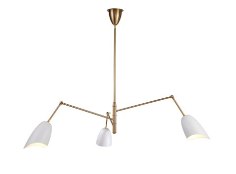 Lampa wisząca RAGNO biała 150 cm