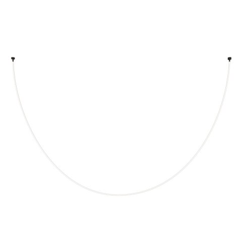 Lampa wisząca SNAKE LED wąż ledowy czarna 500 cm