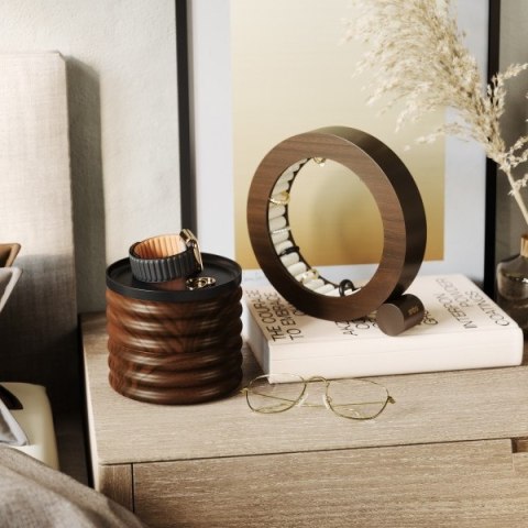 UMBRA organizer na biżuterię TESORA czarny / brązowy UMBRA organizer na biżuterię TESORA czarny / brązowy