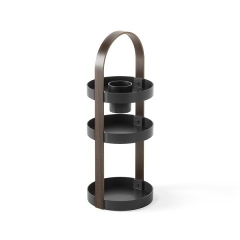 UMBRA organizer na kosmetyki BELLWOOD czarny / brązowy UMBRA organizer na kosmetyki BELLWOOD czarny / brązowy