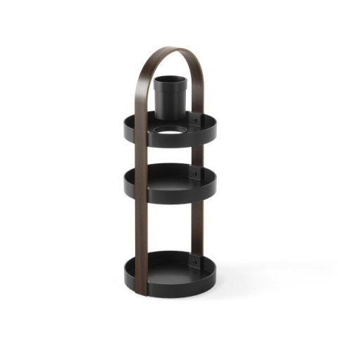 UMBRA organizer na kosmetyki BELLWOOD czarny / brązowy UMBRA organizer na kosmetyki BELLWOOD czarny / brązowy
