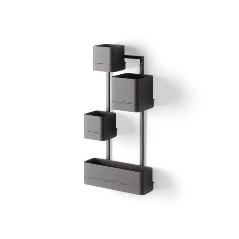 UMBRA zestaw doniczek CUBIKO czarny UMBRA zestaw doniczek CUBIKO czarny