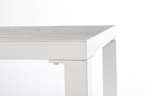 BIZZOTTO stolik ogrodowy KLEDI 120 biały