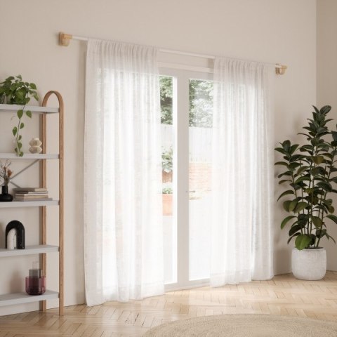 UMBRA karnisz BELLWOOD 107 - 305 cm biały / brązowy