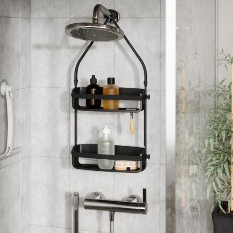 UMBRA organizer łazienkowy FLEX czarny UMBRA organizer łazienkowy FLEX czarny