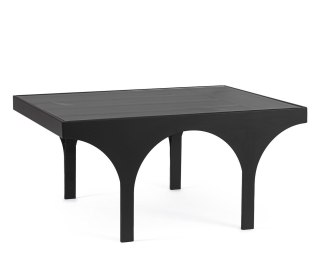 BIZZOTTO stolik kawowy ARCHIE 80x60 czarny