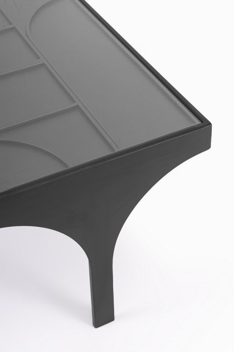 BIZZOTTO stolik kawowy ARCHIE 80x60 czarny BIZZOTTO stolik kawowy ARCHIE 80x60 czarny