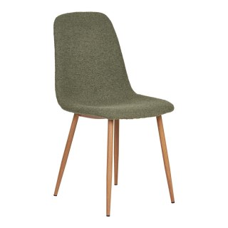 Krzesło Stockholm boucle zielone/ naturalne