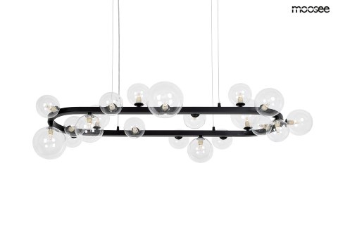 MOOSEE lampa wisząca ALURE OVAL 120 czarna MOOSEE lampa wisząca ALURE OVAL 120 czarna