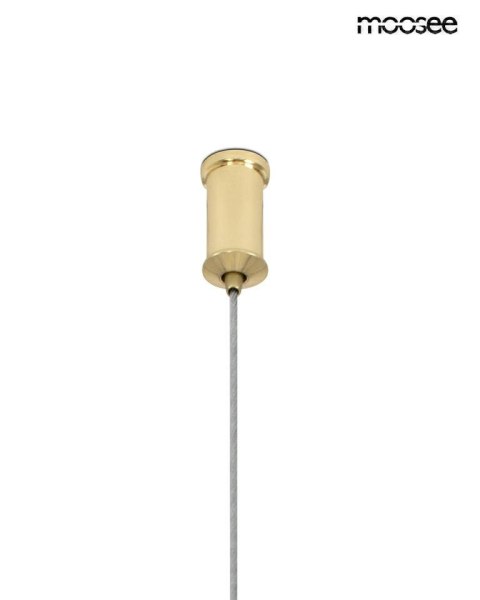 MOOSEE lampa wisząca ALURE OVAL 120 złota/mleczna MOOSEE lampa wisząca ALURE OVAL 120 złota/mleczna