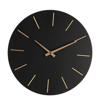 BIZZOTTO zegar TIMELINE 40 czarny