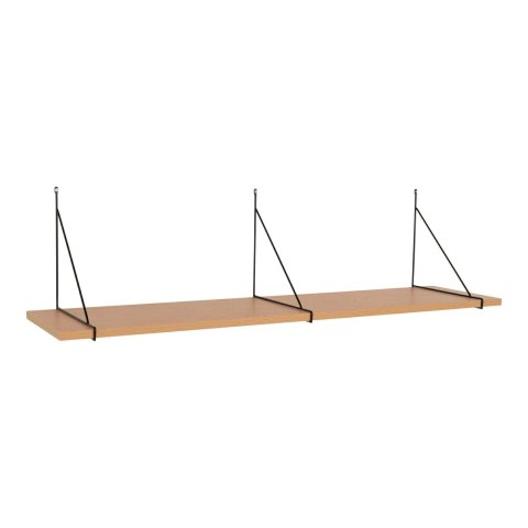 Półka Chiba 120cm naturalna/ czarna