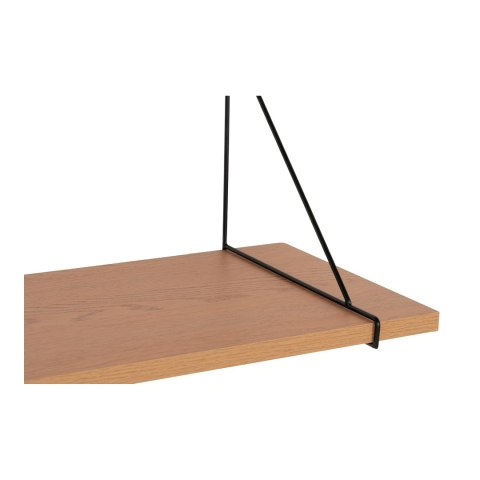Półka Chiba 120cm naturalna/ czarna