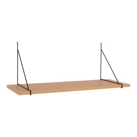 Półka Chiba 80cm naturalna/ czarna