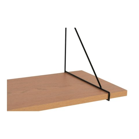 Półka Chiba 80cm naturalna/ czarna