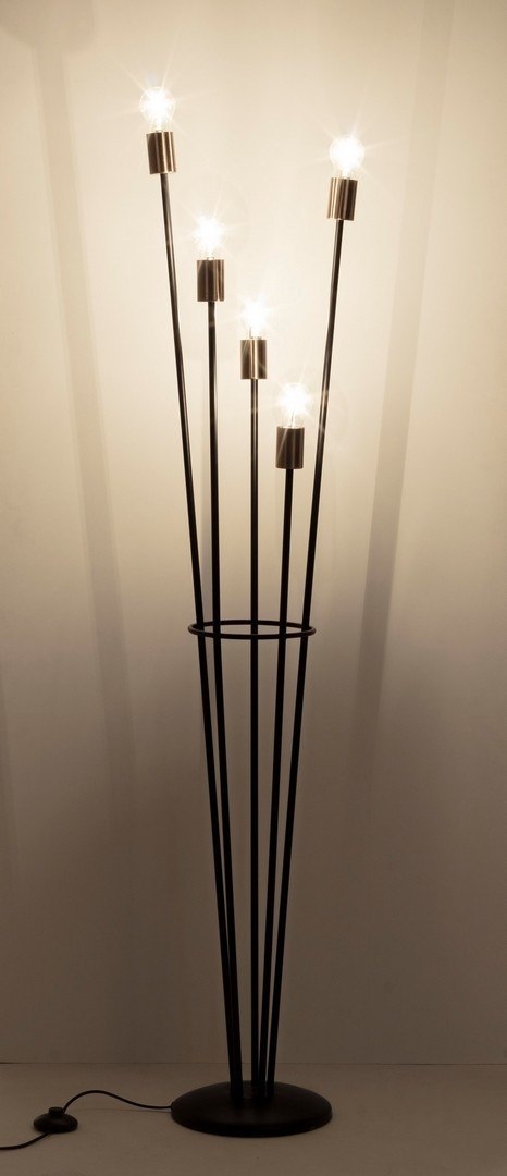 BIZZOTTO lampa podłogowa TORCH czarna