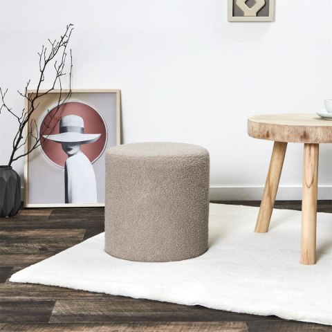 Pufa Rhea boucle taupe