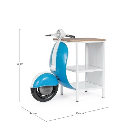 BIZZOTTO barek VESPA niebieski