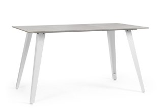 BIZZOTTO stół jadalniany ARJETA 140x80 biały